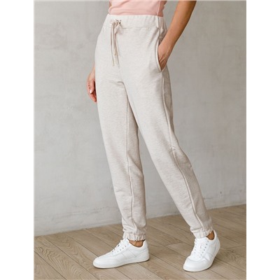 Брюки из петельчатого футера-трехнитки