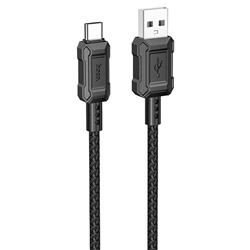 Кабель USB - Type-C Hoco X94 Leader 15W 100см 3A  (black)