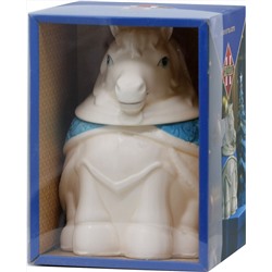 HILLTOP. Новый год. Керамика. Чайница «Символ года. Лошадка» 50 гр. чайница керам.