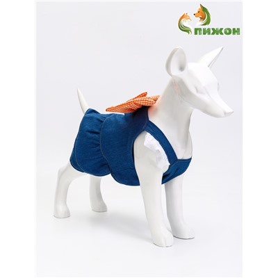 Платье для животных «Стиль», под джинсу, M, ДС 30, ОГ 40 см