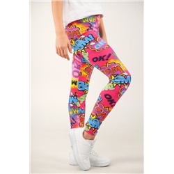 Лосины из бамбука для девочки Happyfox