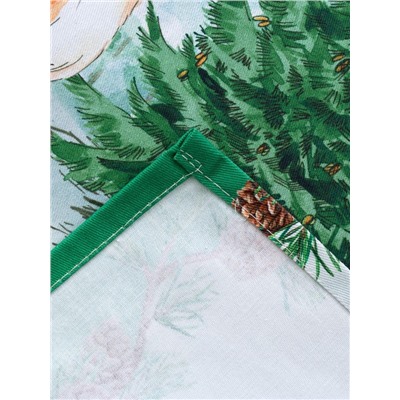 Фартук ««Этель»: Новогодний лес», 65×60 см, 100 % хлопок, саржа, 190 г/м²