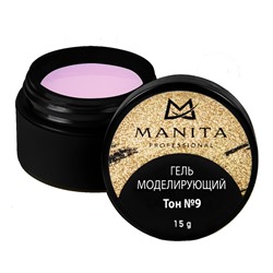 522733 MANITA Однофазный моделирующий гель для наращивания №9, 15 г