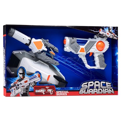 Набор оружия "Звездный шпион" (свет, звук) на батарейках, в коробке