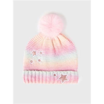 Шапка трикотажная для девочек