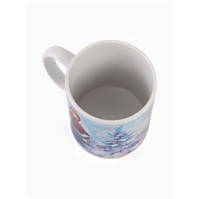 Кружка новогодняя сублимация 320 мл, Холодное сердце