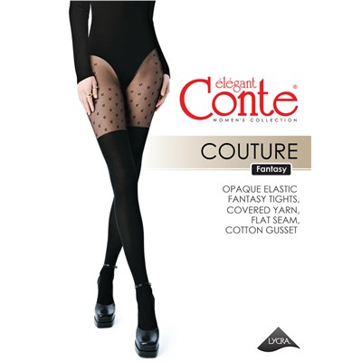 Фантазийные CONTE COUTURE Колготки женские