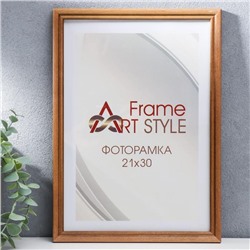 Фоторамка для фото 21×30 см Tariro, сосна, коричневый, (пластиковый экран)