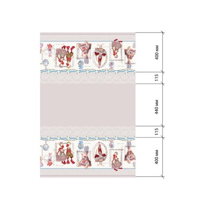 Скатерть «Этель. Пасхальные Тильды», 110×147 см, 100% хлопок, саржа 190 г/м²