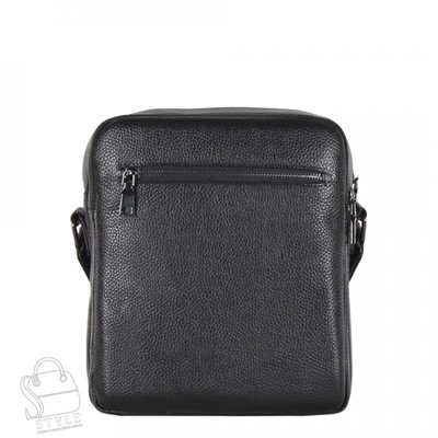 Сумка мужская кожаная 66309H black Heanbag
