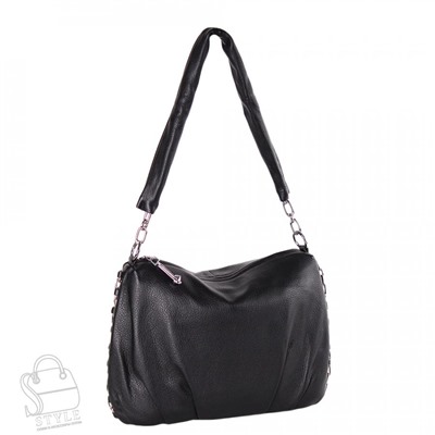Сумка женская кожаная 3218Q black Polina&Eiterou/30