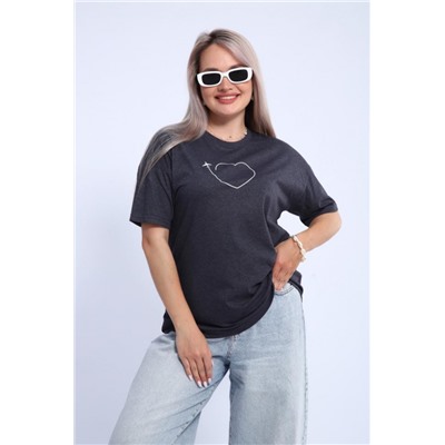 Футболка женская ФЖ0062А (Графит)