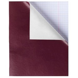 Тетрадь  48л клетка "Бумвинил Бордо" второй блок (047612) Хатбер