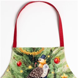 Фартук новогодний «Этель» Noble Christmas 60×70 см, 100% хлопок, саржа 190 г/м²