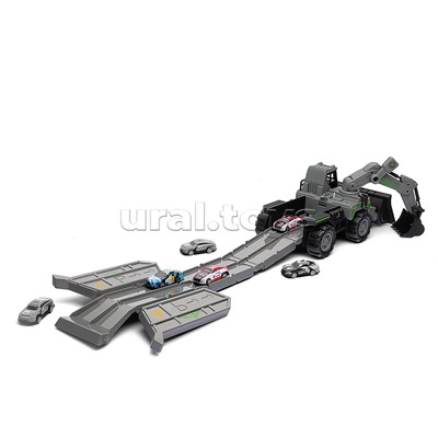 Машина-Катапульта "Экскаватор/Грейдер" в коробке