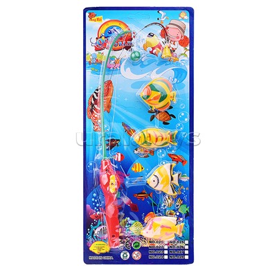 Рыбалка "Поймай рыбку" на листе