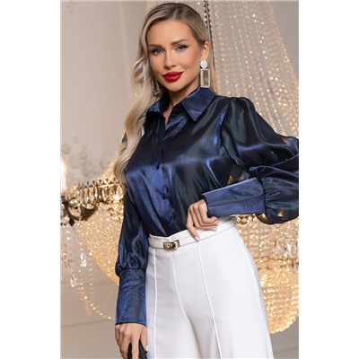 Блуза Вернисаж (сапфир) Б14317-34М
