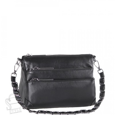 Сумка женская кожаная 3239VG black Vitelli Grassi