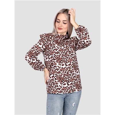 Имерина - блуза леопард