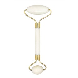 Nail Art Роликовый массажёр двусторонний, белый нефрит KRISTALLER, 1108364