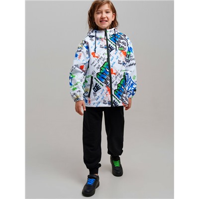 Куртка текстильная с полиуретановым покрытием для мальчиков (ветровка)