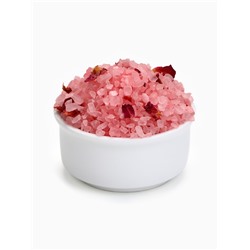 Соль для ванны с лепестками розы, 370 г
