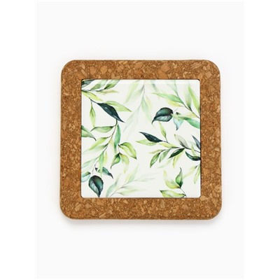 Подставка под горячее керамическая «Ботаника», 10.5 см