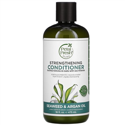 Petal Fresh, Pure, Укрепляющий Кондиционер, Морские Водоросли и  Аргановое Масло, 16 жидких унций (475 мл)