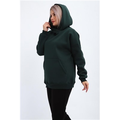 449 Худи с начесом (Изумрудный)