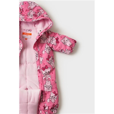 Комбинезон детский текстильный с полиуретановым покрытием для девочек PLAYTODAY, 1226858