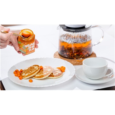 Джем Облепиха Без Сахара 200 г. ФИТНЕС-ЛИНИЯ Сам бы ел