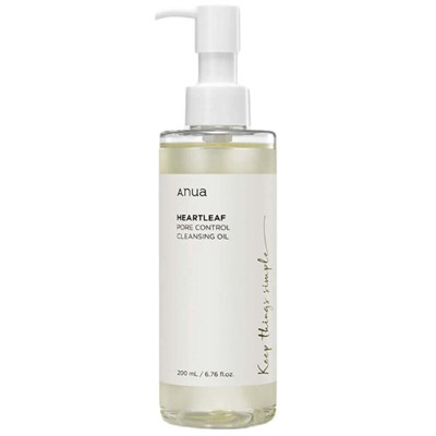 Anua Гидрофильное масло для глубокого очищения пор Heartleaf Pore Control Cleansing Oil