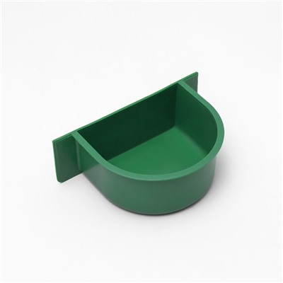 Кормушка для птиц 10.6×8.3×3.6 см, зeлёная