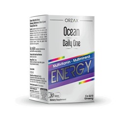 ORZAX OCEAN DAILY ONE ENERGY 30 таблеток