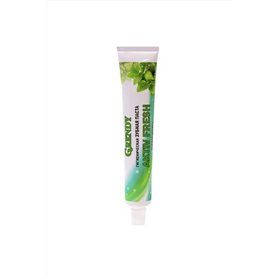 Зубная паста GRENDY Aktiv fresh освежающая мята" 100 гр