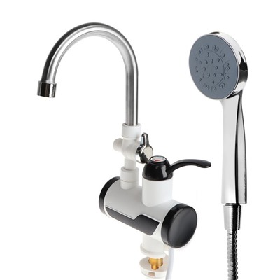 УЦЕНКА Кран-водонагреватель Luazon LHT-03, проточный, 3 кВт, 220 В, белый