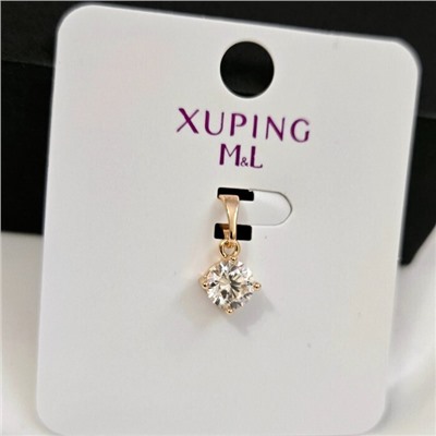 Кулон коллекция "Xuping" покрытие позолота, вставка: фианиты, Х000913118, арт. 101.090