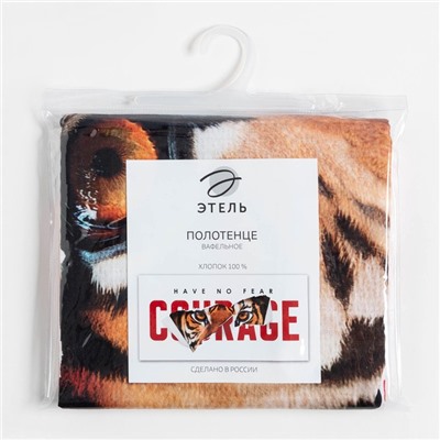 Полотенце банное «Этель» Courage, 70×146±2 см, 100% хлопок, 160 г/м²