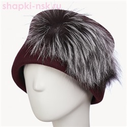Перо шерсть Шляпа женская (56-58)