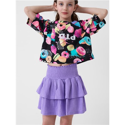 Юбка текстильная для девочек