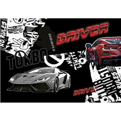 Настольное покрытие для труда 33х23 см НПД-1 "ВОДИТЕЛЬ/DRIVER" пластик Пчелка