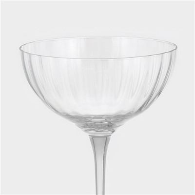 Набор бокалов для коктейля из хрустального стекла Bohemia Crystal «Кейт», 220 мл, 6 шт.