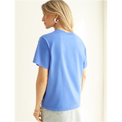 Футболка из премиального хлопка с авторским принтом