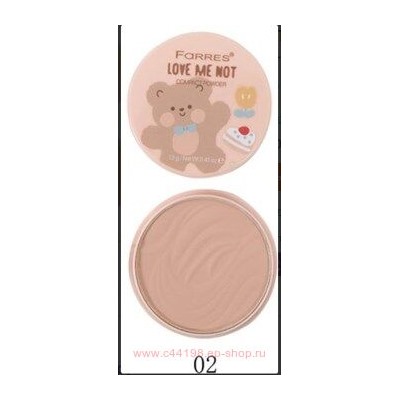 Farres Пудра прессованная Love Me Not тон 02 3029