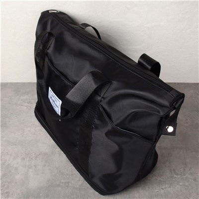 Сумка-трансформер дорожная 30x40x21 см / BAG-6688/6 /уп 60/черная