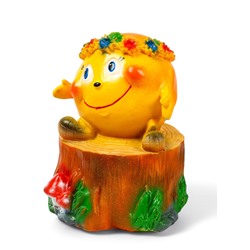 Садовая фигура из гипса «Кругляш с венком», 45×35×35 см