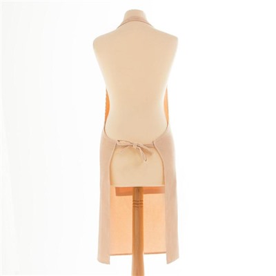 Фартук Этель «Классика» цвет бежевый 65×80 см, 100%пэ, велюр