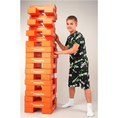 Хлопковый костюм для мальчика Happyfox