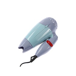 Фен Luazon LF-23, 800 Вт, 2 скорости, 2 режима, складная ручка, голубой