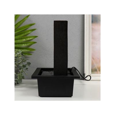 Фонтан настольный с подсветкой «Портрет сидящего Ганеша», от сети, 21×17×27 см